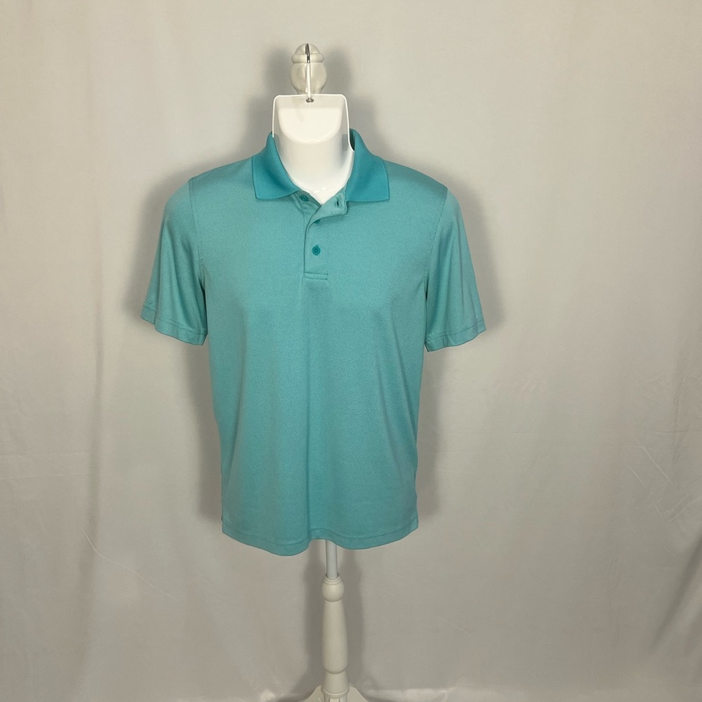 Croft & Barrow Aqua Short Sleeve Polo